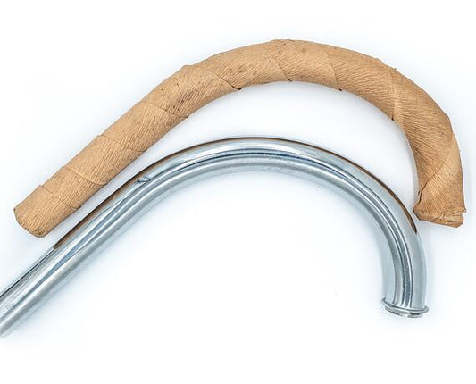 Exhaust Pipe Left Jawa 350 Original Mototechna