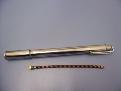 Chrome Motorcycle Hand Pump 35cm Velobel