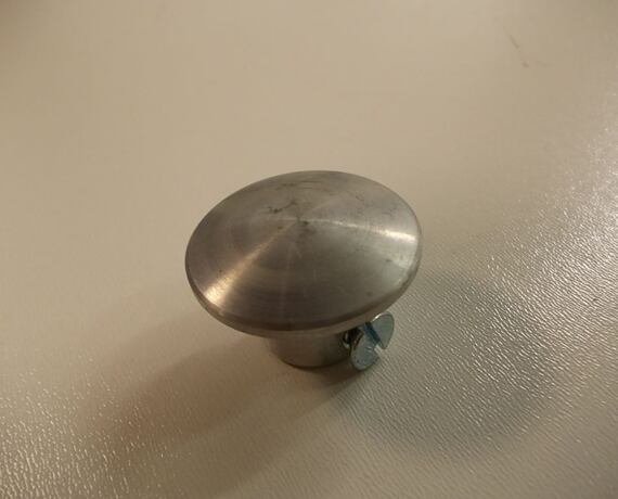 Left Handlebar End Cap JAWA ČZ Unpolished