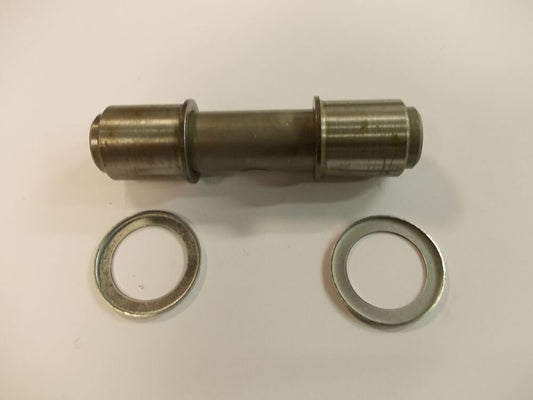 Swing arm pivot pin Jawa with steel bushings + cups