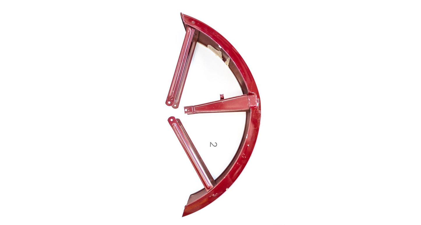 Front fender Jawa 634 red no.2 Mototechna