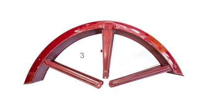 Přední blatník Jawa 634 červený č.3 Mototechna