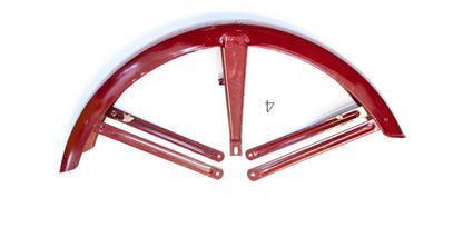 Přední blatník Jawa 634 červený č.4 Mototechna