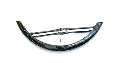Front fender Jawa 634 for clamps, black, with defect