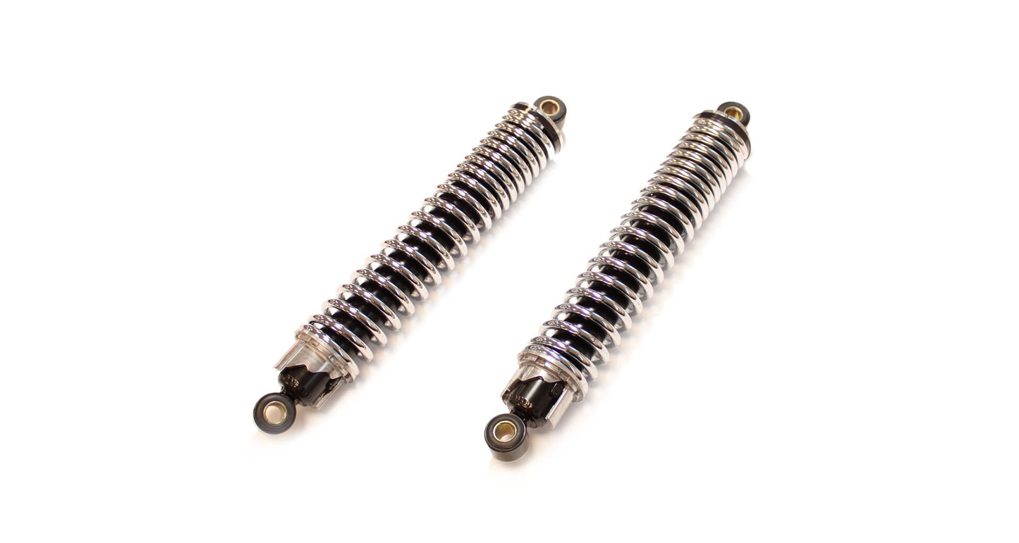 Rear shock absorber, adjustable, Jawa ČZ, chromed, pair