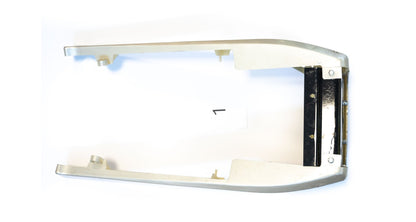 Under-seat plastic panel Jawa 350/638 - 639 silver, with light holder A2