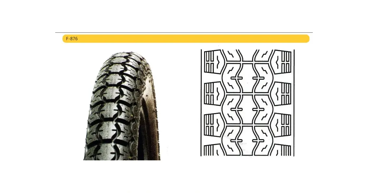 Fortune Tire 3.25-16 F-876 4-Ply