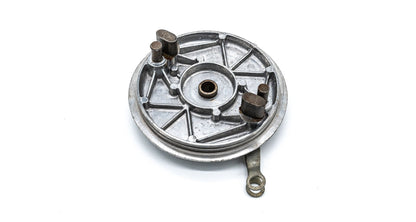 Brake plate Jawa 350/638 assembled without shoes, Mototechna