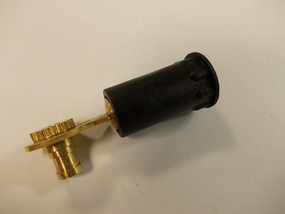HT Cable Terminal - brass spade connector