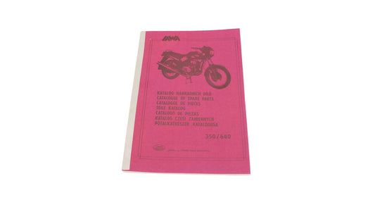 Spare Parts Catalogue Jawa 350/640 Style 1993