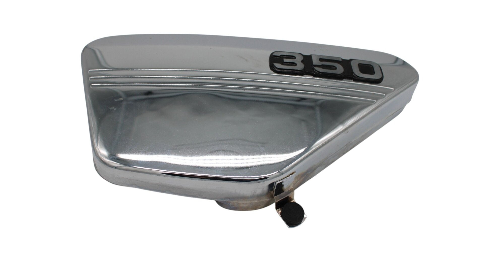 Left toolbox, chrome, Jawa 350/639 Chopper, original