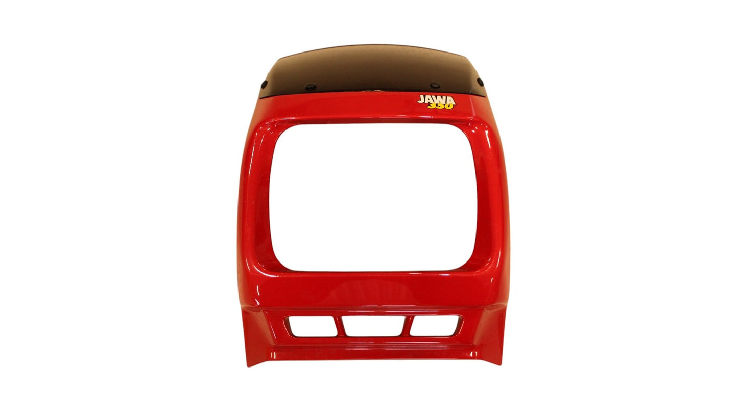 Headlight Shell Jawa 350/640 Red, Original
