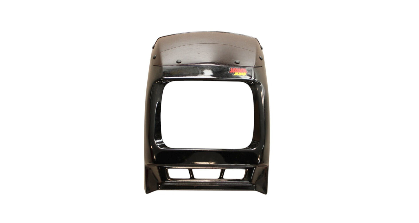 Headlight mask Jawa 350/640, black, orig.