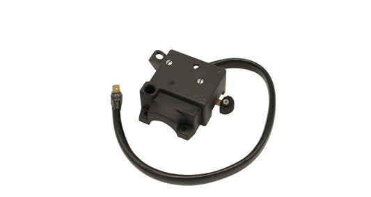 Right switch incomplete, black button, Jawa 350/640 and 639, Mototechna