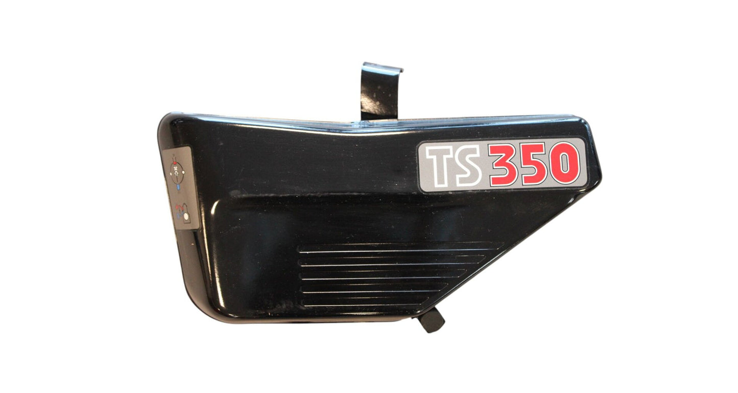 Side toolbox Jawa 638 left, black with sticker