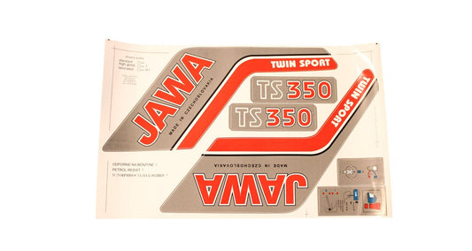 Sticker set Jawa TS 350 638 639